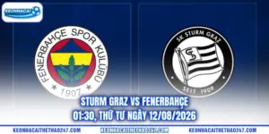 Sturm Graz Vs Fenerbahçe - 01:30, Thứ Tư Ngày 12/08/2026